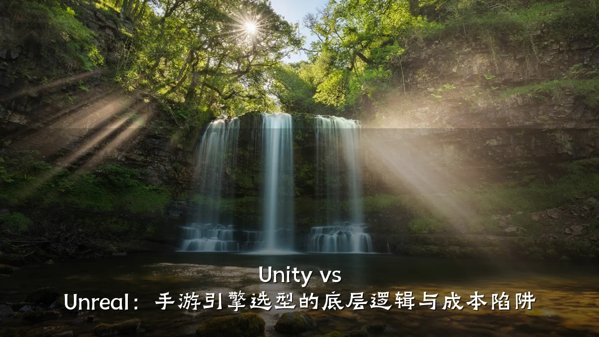Unity vs Unreal:手游引擎选型的底层逻辑与成本陷阱