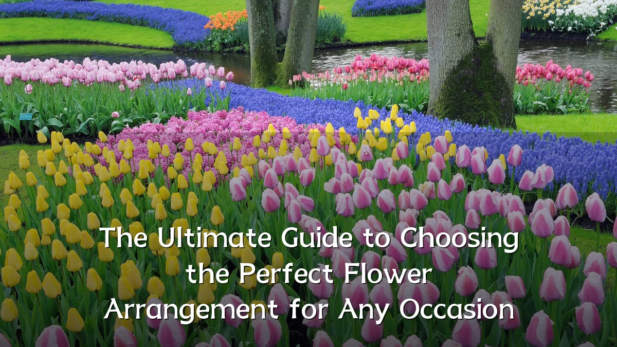 The Ultimate Guide to Choosing the Perfect Flower Arrangement for Any Occasion