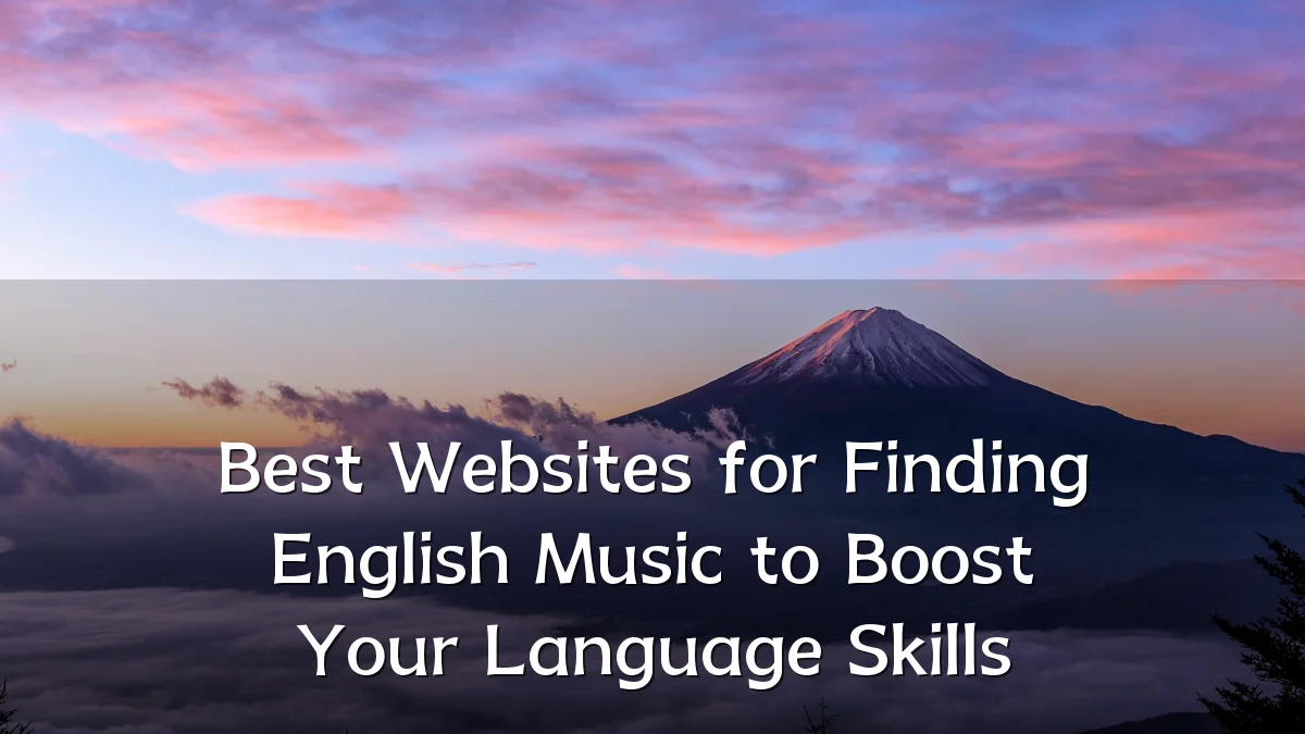 Best Websites for Finding English Music to Boost Your Language Skills