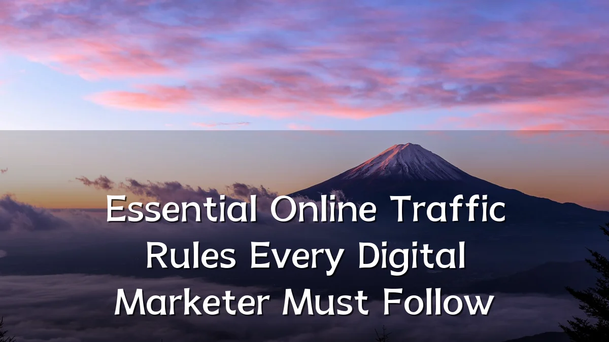 Essential Online Traffic Rules Every Digital Marketer Must Follow